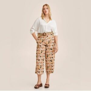 🏵 Mango Floral Print Pants 🌸